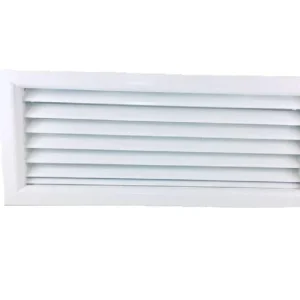 GRIGLIA DI RIPRESA BIANCO RAL 9010 400 X 100 MM