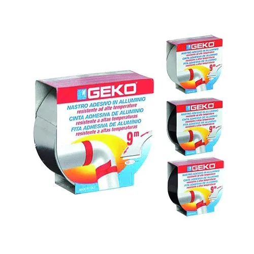 Nastro Adesivo Alluminio Mm. 40 X 9 Mt - Col. Nero