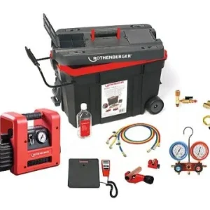 Rothenberger Stazione Universale per Vuoto e Carica ROCADDY 120 R32 Analogico