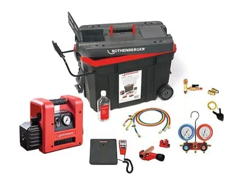 Rothenberger Stazione Universale per Vuoto e Carica ROCADDY 120 R32 Analogico