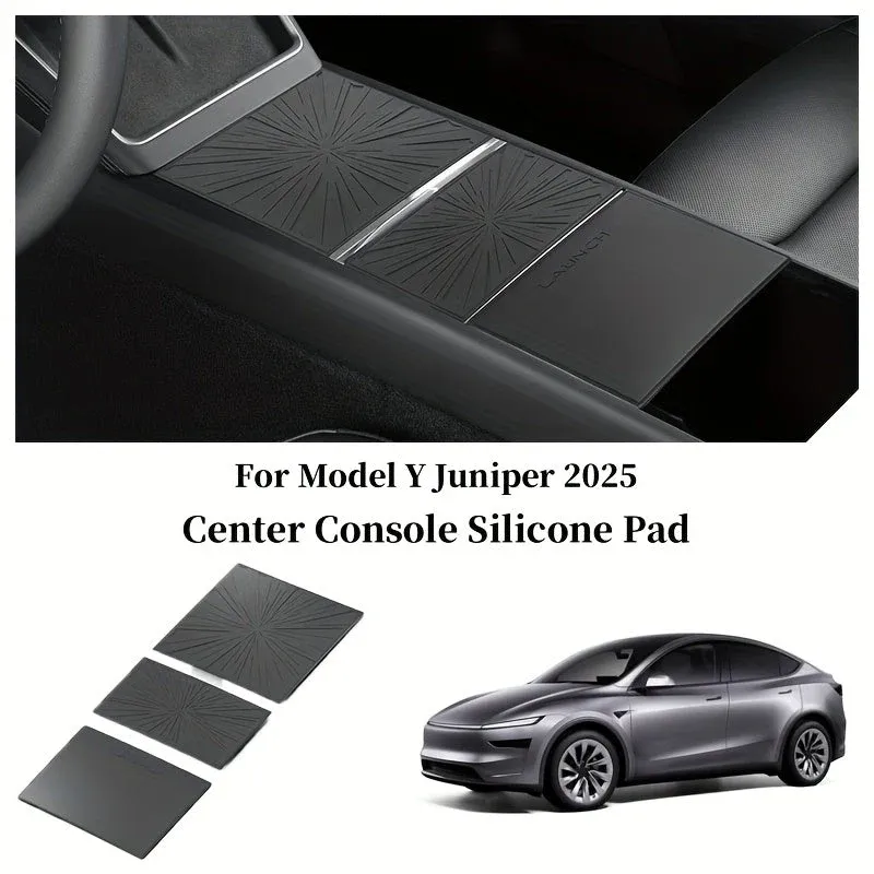 Tesla per la protezione della console al centro silicone del modello Y Juniper/Launch 2025, Coperchio antiscivolo e resist...