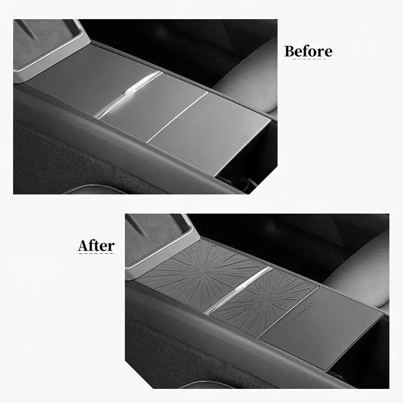 Tesla per la protezione della console al centro silicone del modello Y Juniper/Launch 2025, Coperchio antiscivolo e resist...