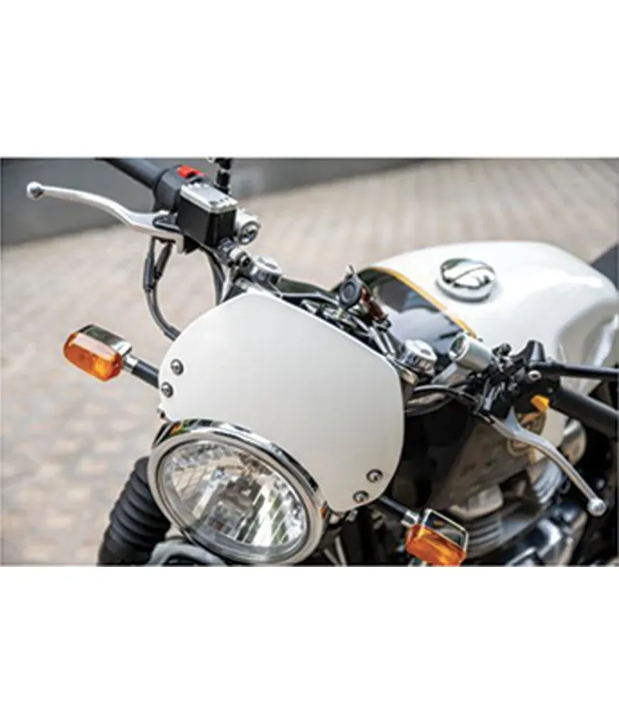 Adesivo per Paraurti Windscreen Interceptor and Continental GT - White - Royal Enfield