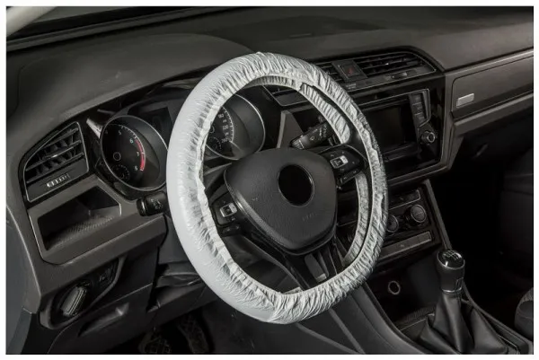 Adesivo per Paraurti Coprivolante Eichner PE bianco 20 my dimensioni: 63 x 10 cm PU: 250 pezzi una scatola 9219-01087