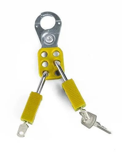 Clip di chiusura multipla DENIOS gialla anello 25 mm sicurezza fino 6 serrature 209-700