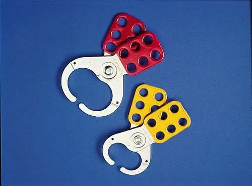 Clip di chiusura multipla DENIOS gialla anello 25 mm sicurezza fino 6 serrature 209-700