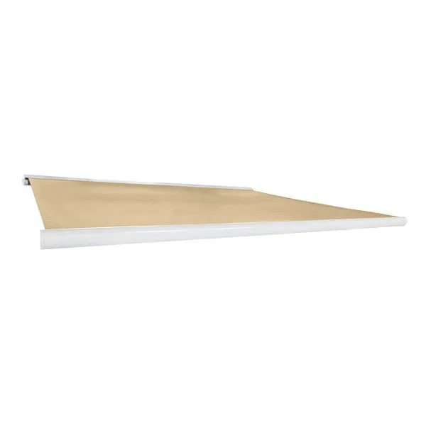 Tenda da sole cassonetto completa HOME DELUXE LED ELOS - 395 x 300 cm colore sabbia 22426