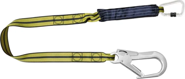 Cordino fettuccia antistatica Kratos ATEX con assorbitore di energia Freeblast FA3030620
