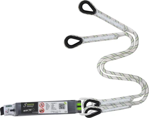 Cordino Kratos Y con assorbitore di energia corda kernmantel FA3060013