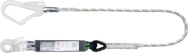 Cordino Kratos con assorbitore di energia corda Kernmantel 150 m con moschettoni FA5020217 e FA5020755 FA3050315