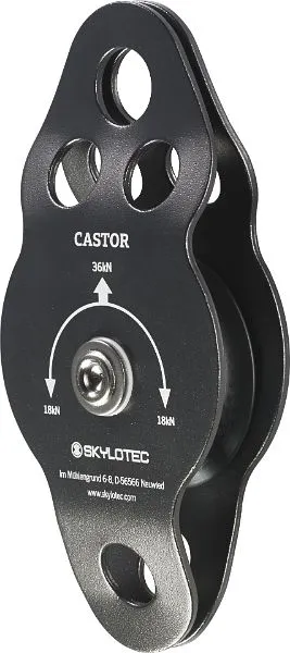 Carrucola Skylotec con occhiello CASTOR cinghia 2.5m H-201