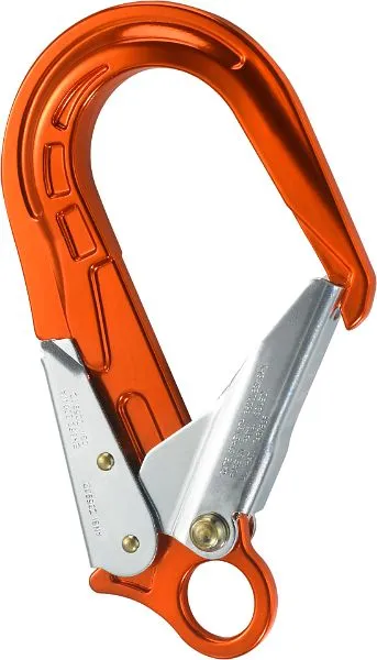 Moschettone Skylotec 28kN arancione FS 64 ALU alluminio ovale 24 kN H-157-OR