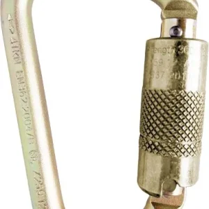 Moschettone Skylotec con Trilock STEEL D TRI alluminio HMS 22 kN arancione H-132