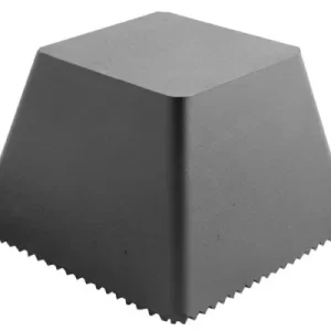 Blocco trapezoidale gomma uni H100xL150xL150mm adatto per Autop Becker con manopole 100579 Busching