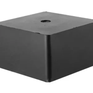 Blocco trapezoidale gomma uni H60xL150xL150mm adatto per Autop Becker Zippo 100608 Busching