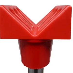 Bussola di montaggio clip PRISMA per cric montaggio 30mm/capacità di carico 500kg/rosso 100696 Busching