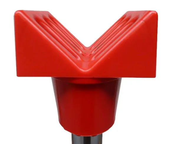Bussola di montaggio clip PRISMA per cric montaggio 30mm/capacità di carico 500kg/rosso 100696 Busching