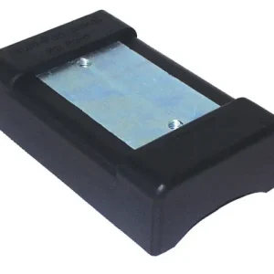 Protezione passante gomma universale con piastra metallica H57xL120xL200mm 100353 Busching
