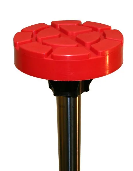 Set di supporti di montaggio clip Busching per martinetto 120 30 mm e 60 30 mm rosso capacità di carico 500 kg 100607