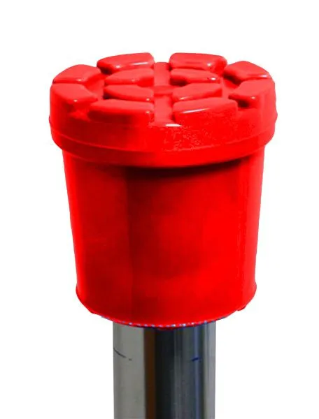 Set di supporti di montaggio clip Busching per martinetto 120 30 mm e 60 30 mm rosso capacità di carico 500 kg 100607