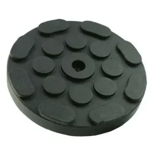Tampone gomma adatto per Hofmann ATH Herrmann Longus H: 16mm P: 120mm con piastra acciaio 100495 Busching