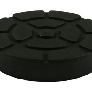 Tampone gomma adatto per Ravaglioli/Werther H: 25mm P: 123mm con piastra acciaio 100491 Busching