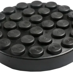 Tampone gomma per boccola adatto per Ravaglioli/OMCN H: 26mm P: 145mm 3 perni gomma lato inferiore 100342 Busching
