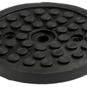 Tampone gomma per boccola adatto per Stenhoj/AUTOP H: 16mm P: 123mm con piastra acciaio 100338 Busching