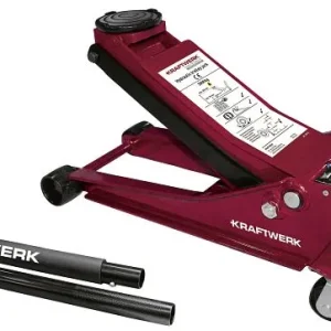 Cric carrello da officina Kraftwerk max 2 tonnellate e un'altezza di sollevamento da 75 505 mm 38112