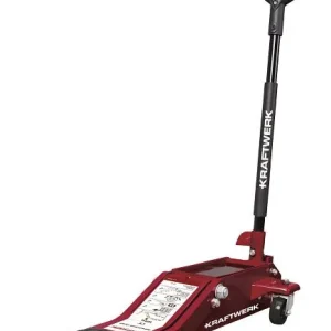 Cric carrello da officina Kraftwerk 2 tonnellate extra piatto e un'altezza di sollevamento da 76 510 mm 38102
