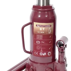 Martinetto idraulico bottiglia Kraftwerk fino 12 tonnellate e un'altezza di sollevamento massima di 465 mm 3977