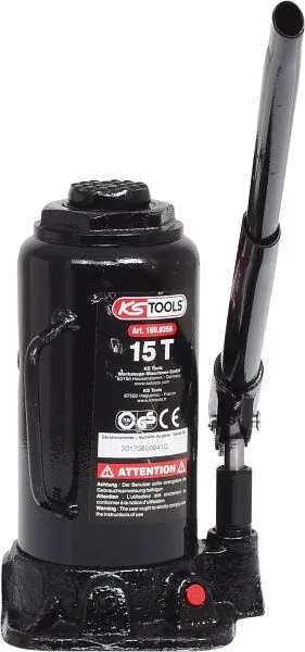 KS Tools Martinetto idraulico bottiglia 15 t 160.0356