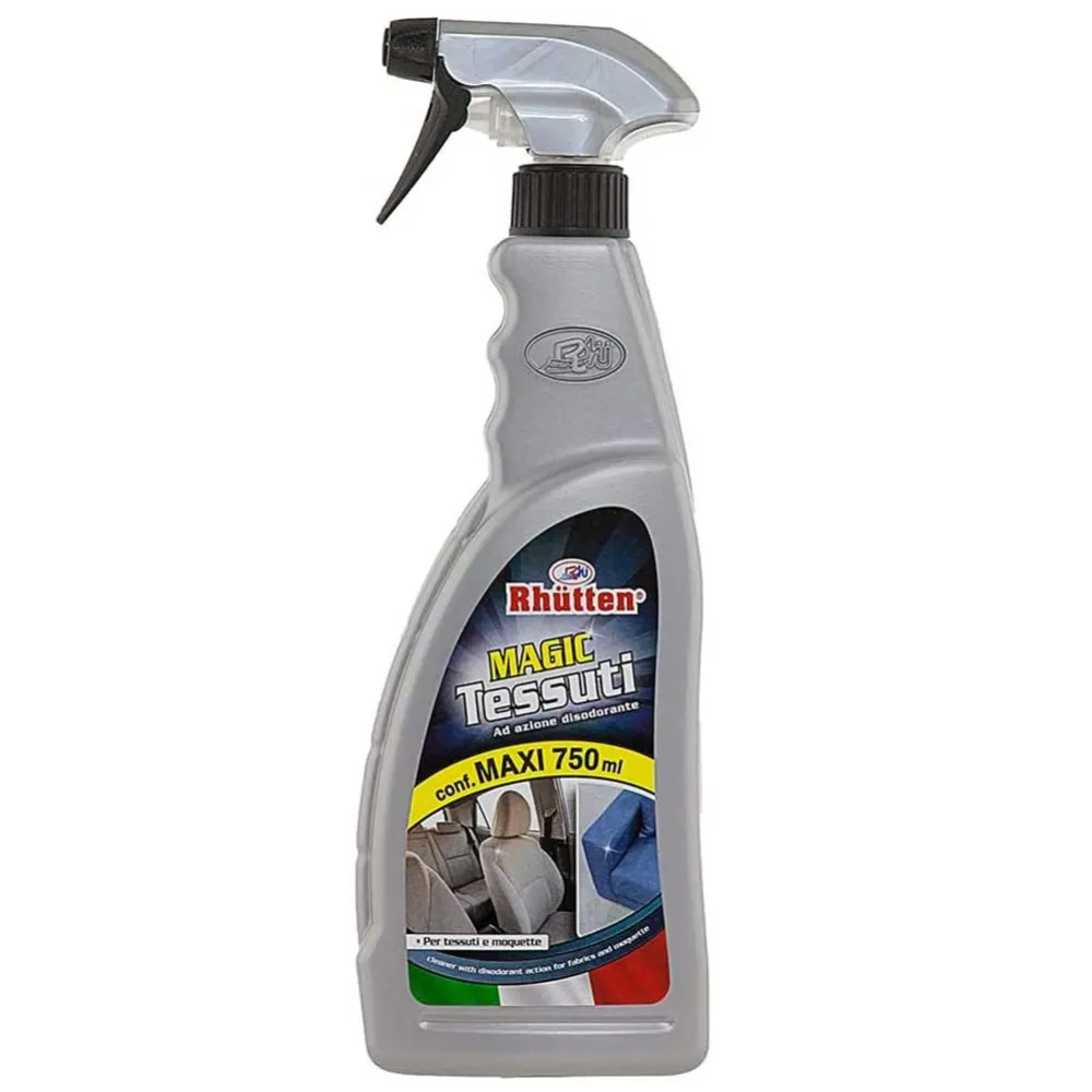 Rhutten Magic Pulitore Tessuti Interni e Tappetini Detergente Igienizzante 750ml