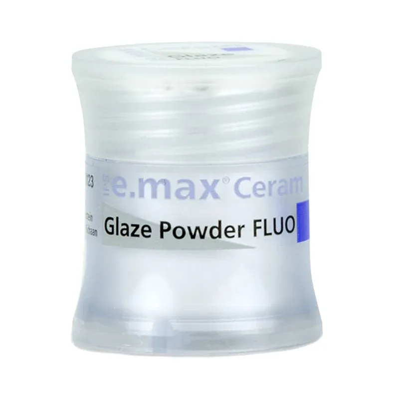 E-max Fluo Glaze Finitura Laminata Disilicato Zirconio sfaccettato.