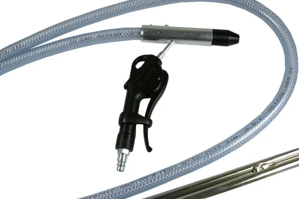Sistema di sabbiatura Busching professionale pressione di esercizio 6-12bar 100252