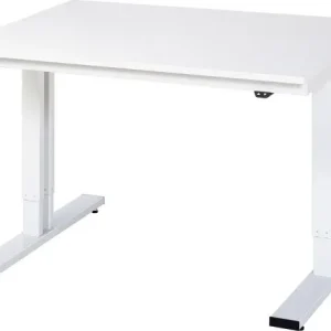 Tavolo da lavoro RAU collezione adlatus 300 (regolabile elettricamente altezza) piastra melammina 1250x720-1120x1000 mm 08...