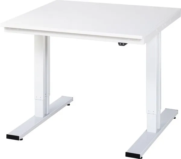 Tavolo da lavoro RAU collezione adlatus 300 (regolabile elettricamente altezza) pannello melamina 1000x720-1120x1000 mm 08...