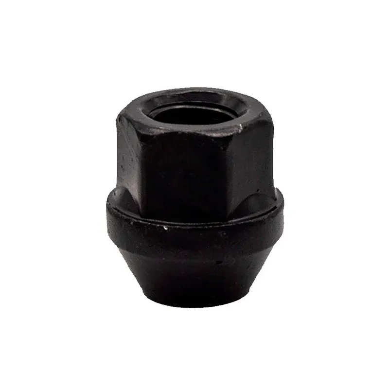 Dado aperto sede conica 60°, chiave SW19, 12 x 1.5 x 25 mm - Black