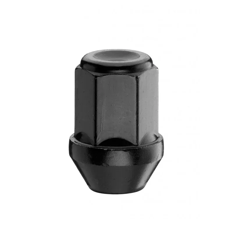Dado chiuso sede conica 60°, chiave SW19, 1/2 UNF x 34 mm - Black