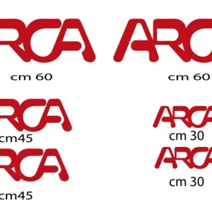 Adesivo per Camper Logo ARCA (Kit 6 pezzi)