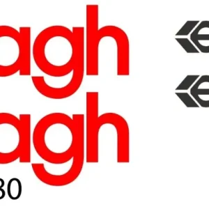 Adesivo per Camper Logo ELNAGH (Kit 4 pezzi - 2 misure)