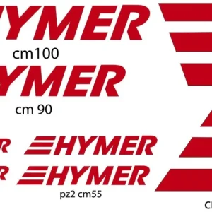 Adesivo per Camper Logo HYMER (Kit 8 pezzi)