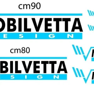 Adesivo per Camper Logo MOBILVETTA (Kit 6 pezzi)