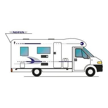 ADRIA CORAL 640 DS - Kit Adesivi (TAG-ADRIAKIT0001)