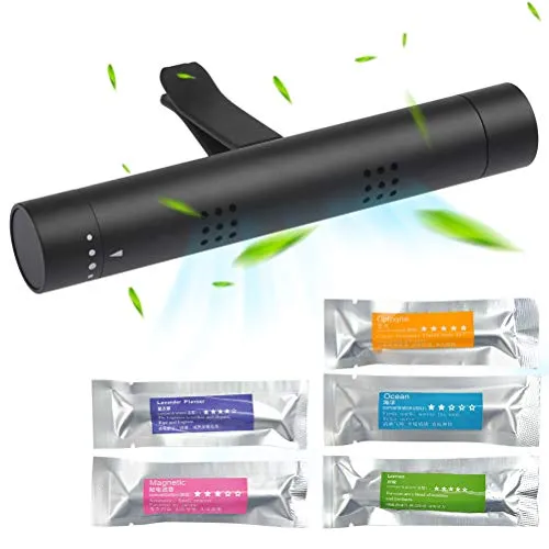 BUYGOO 6pz Deodorante per Auto Alluminio （Ultimo Stile nel senza feltro