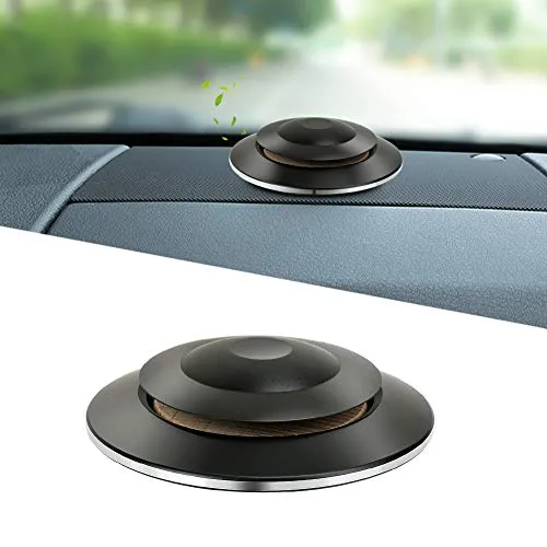 CleanDell Diffusore Profumo Auto, Aromaterapia Auto di Oli Black