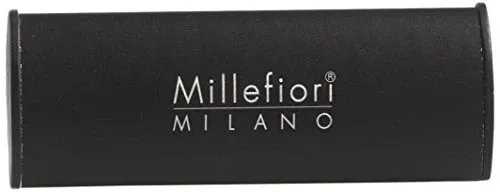 Millefiori Profumatore per Auto collezione ICON colore nero, Fragranza Oxygen