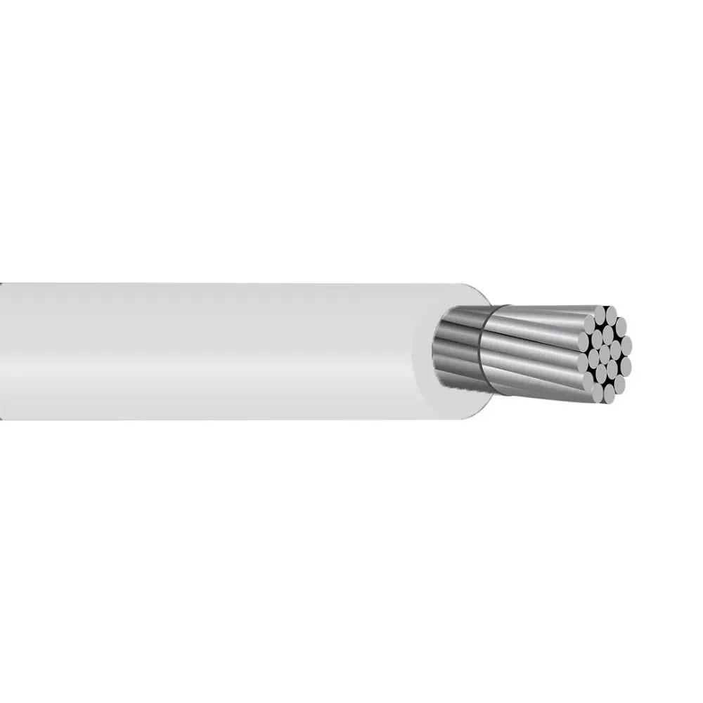400 MCM THHN/THWN-2 Aluminum Cable PVC Insulation Poliammide Jacket 600V Black
