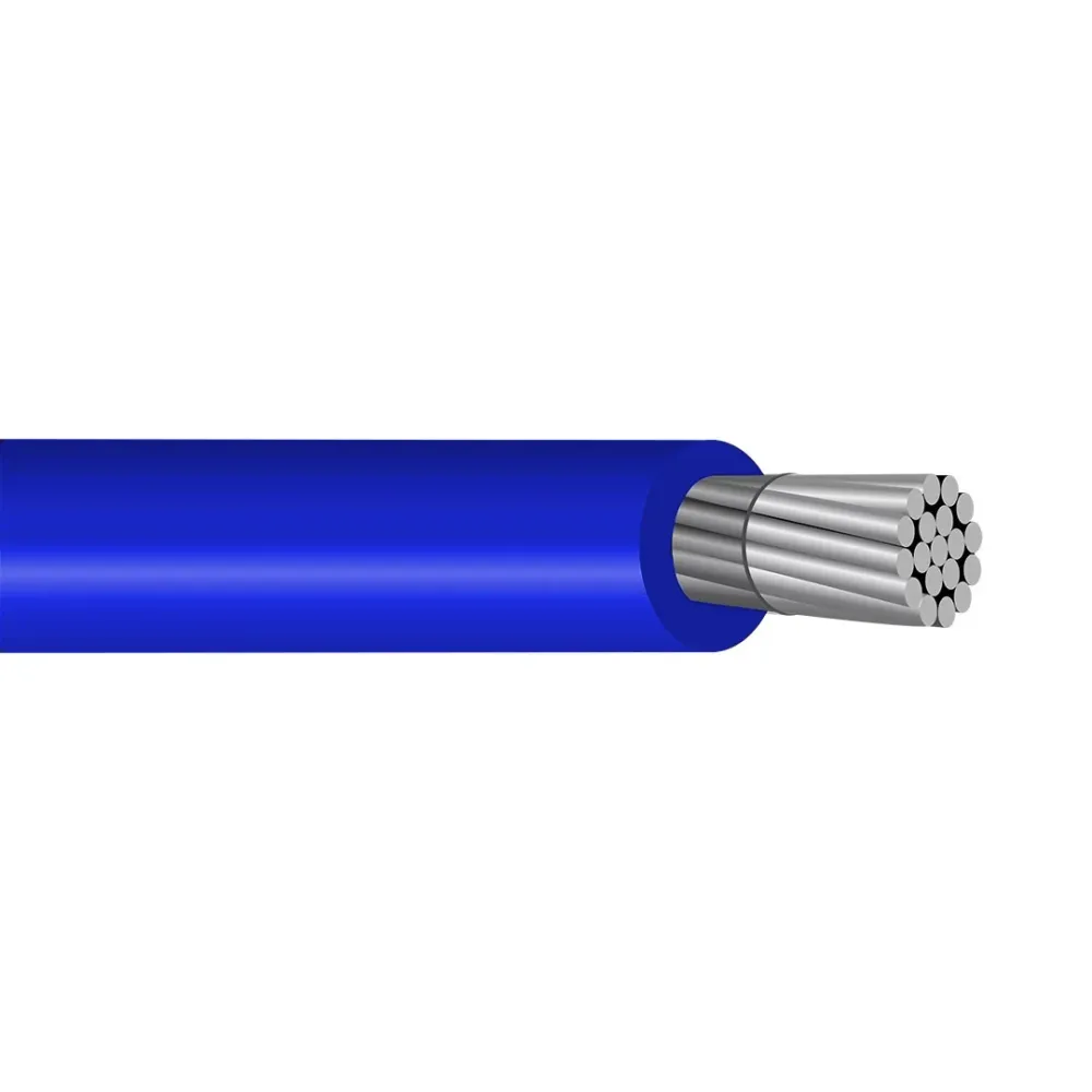 400 MCM THHN/THWN-2 Aluminum Cable PVC Insulation Poliammide Jacket 600V Black
