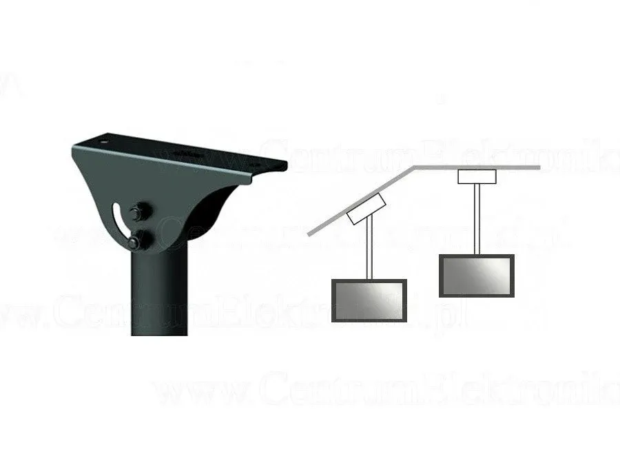Maclean MC-631 Wall Bracket, Compatibile Ceiling Bracket Maclean MC-541, LCD LED Plasma 32 "- 65" up to 50kg | Alta Veloci...